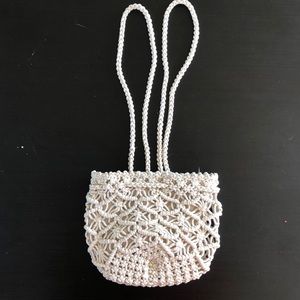 Crochet backpack